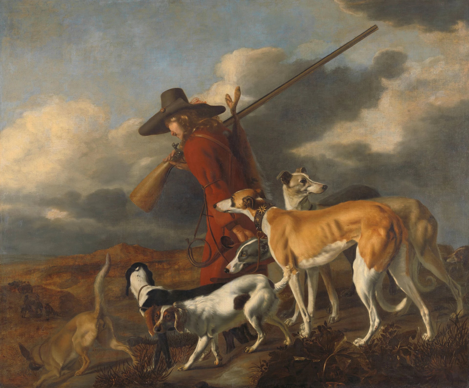 Le chasseur - Adriaen Cornelisz Beeldemaker