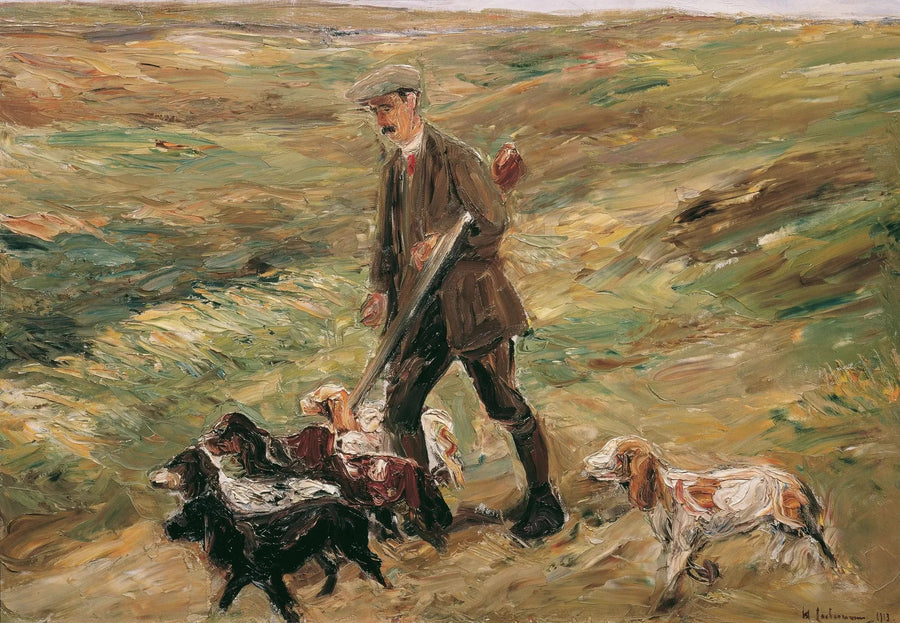 Metsästäjä dyynillä - Max Liebermann
