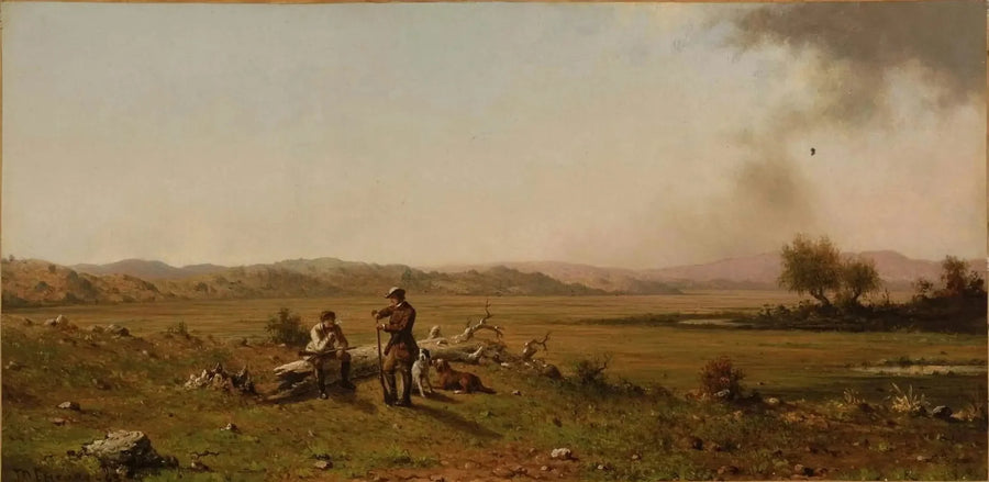 Lepäävät metsästäjät - Martin Johnson Heade