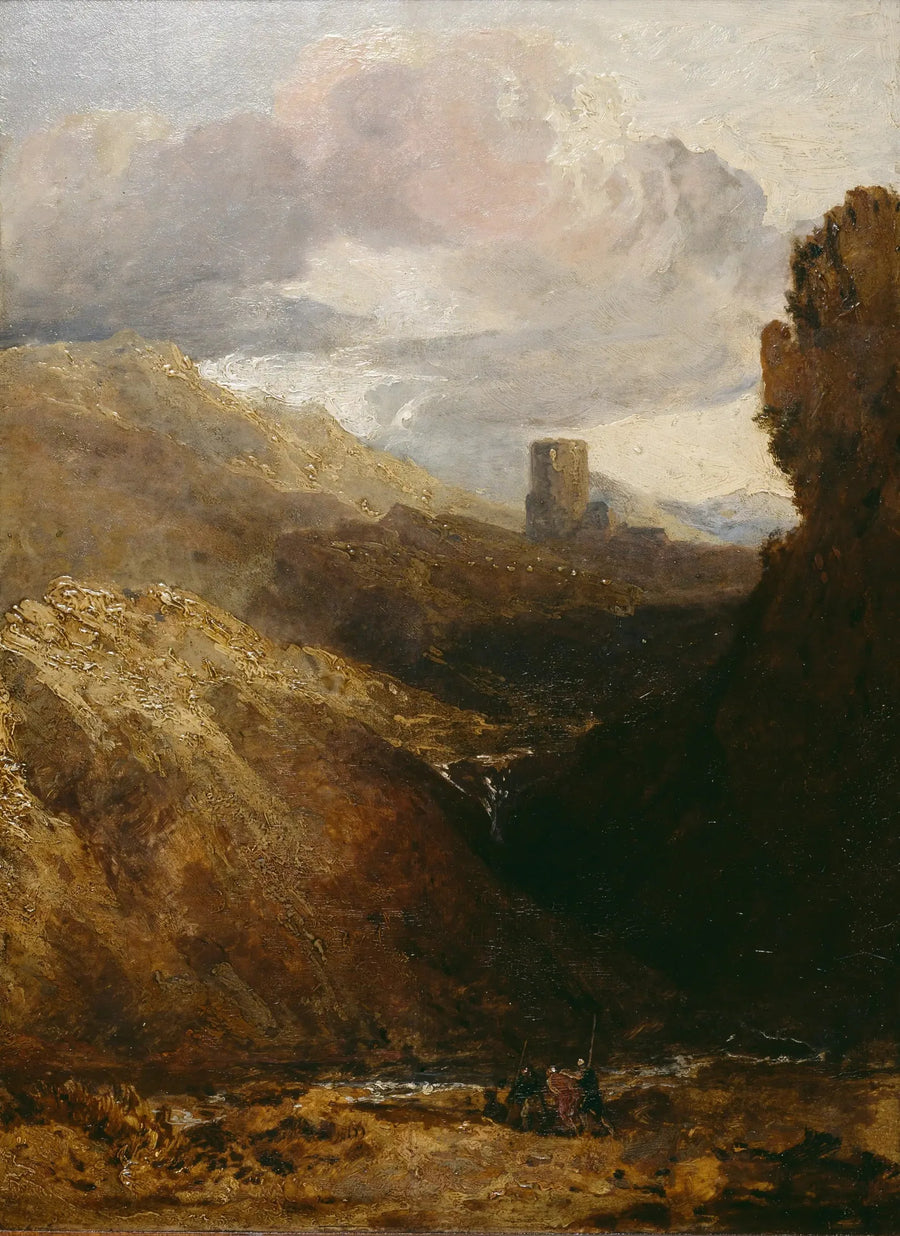 Dolbadarnin linna - J. M. W. Turner