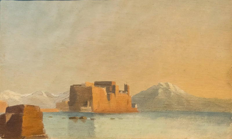 Ovo-linna ja Napolinlahti - Edgar Degas