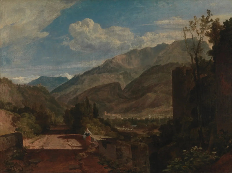 Saint-Michelin linna, Bonneville, Savoie - J. M. W. Turner