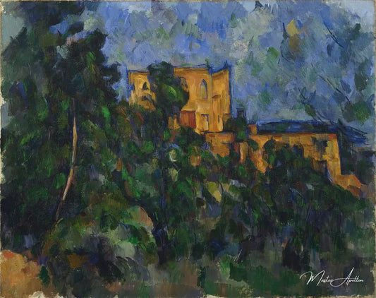 Château Noir - Paul Cézanne - Reproductions de tableaux et peintures haut de gamme