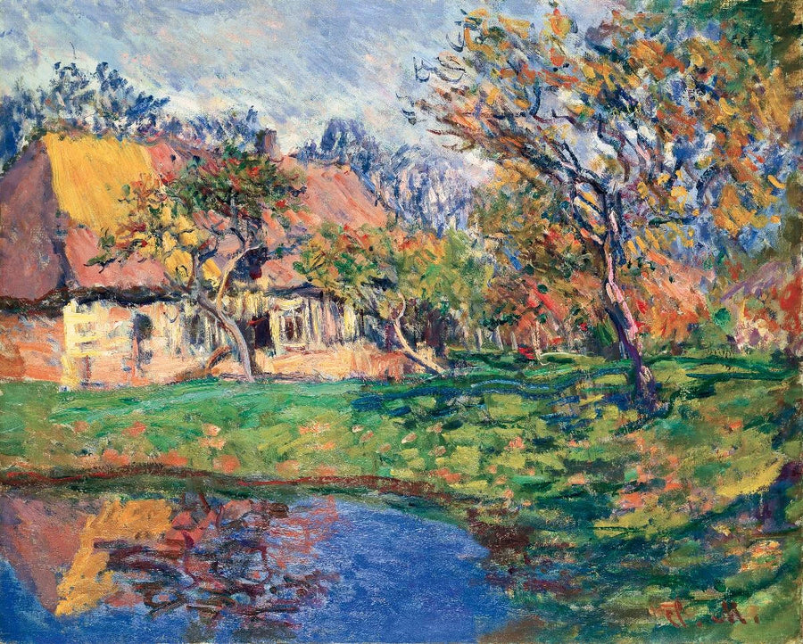 Norman mökki W1023 - Claude Monet