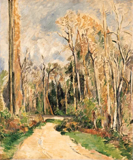Polku metsän sisään - Paul Cézanne