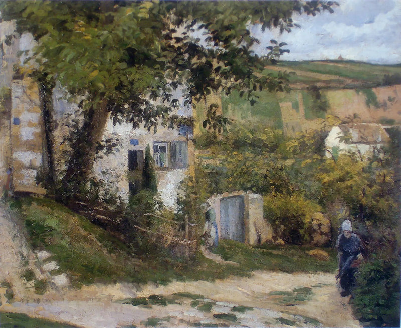 Polku L'Hermitageen - Camille Pissarro