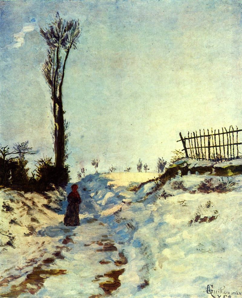 Chemin creux, lumitehoste - Armand Guillaumin