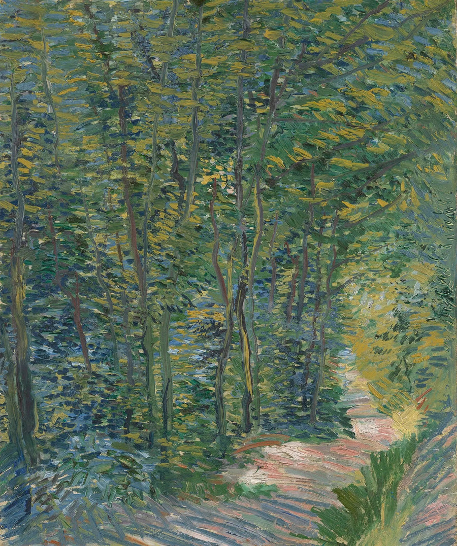 Polku metsässä - Vincent van Gogh
