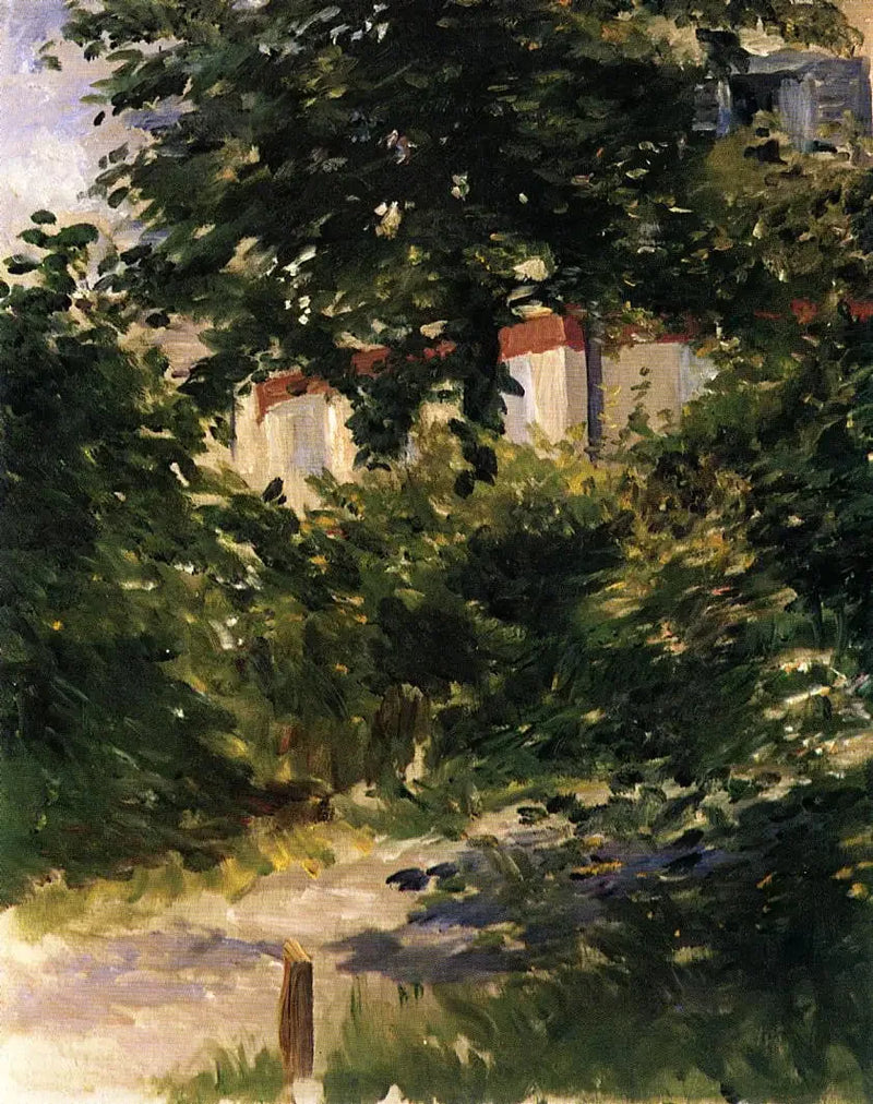 Puutarhapolku Rueil - Édouard Manet