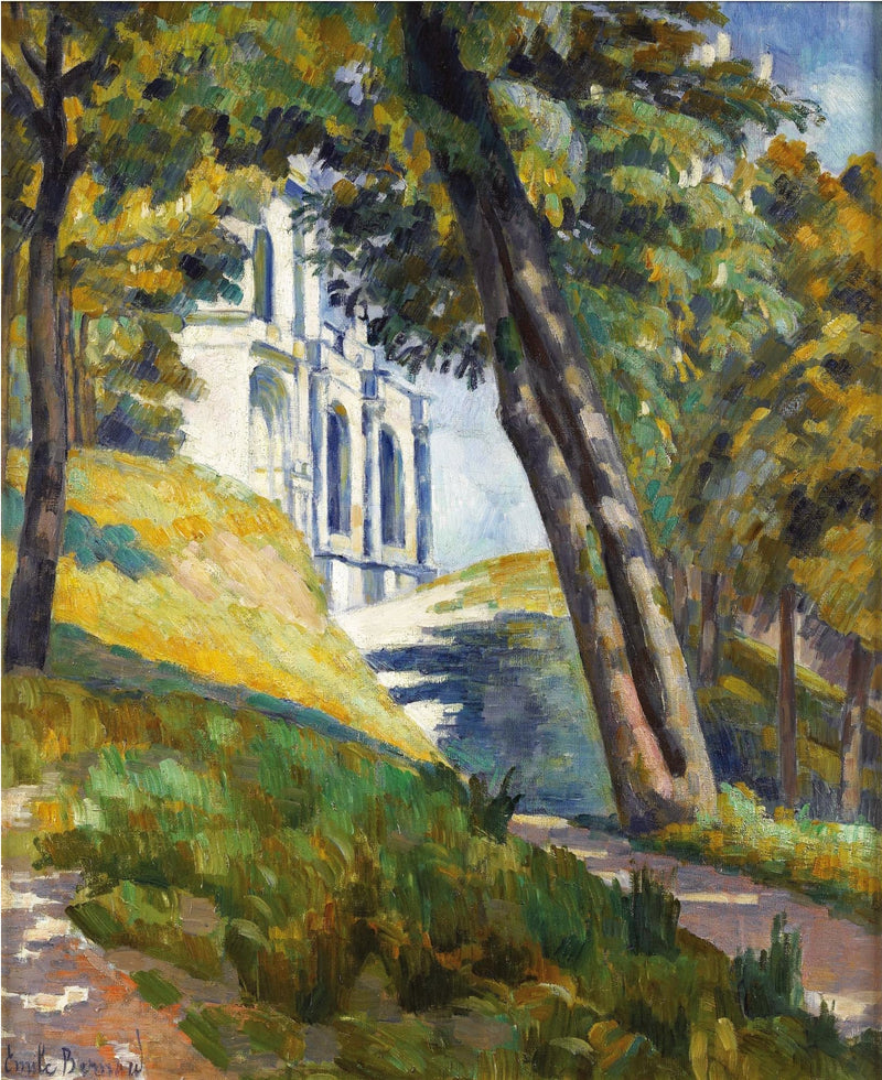 Pyhän Pietarin kirkon tie Tonnerressa - Émile Bernard