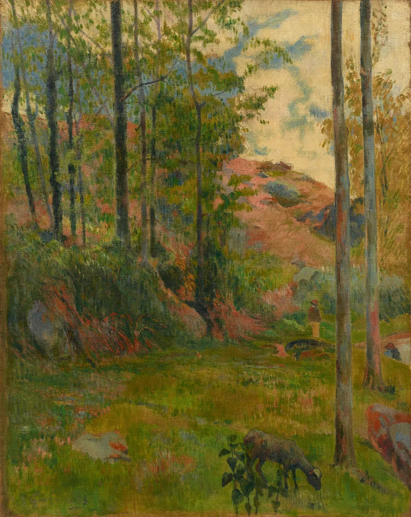 Polku Pont-Avenin alapuolella - Paul Gauguin