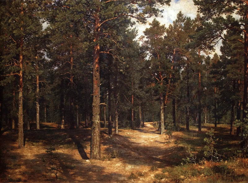 Polku mäntymetsän keskellä - Ivan Chichkine
