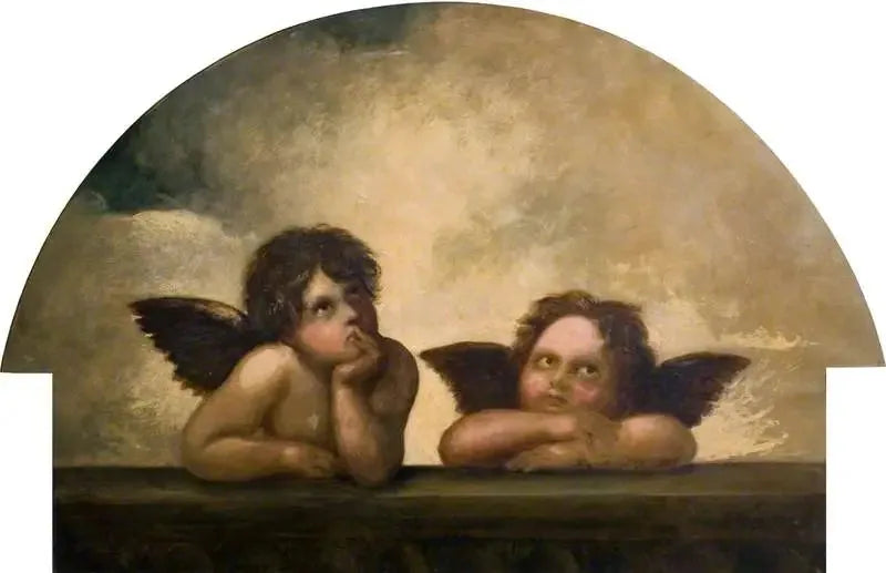 Sixtiniläisen Madonnan serafit - Raphael Sanzio