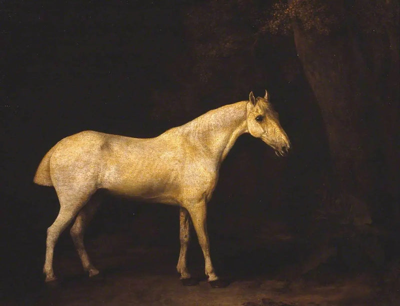 Hevonen puun varjossa - George Stubbs