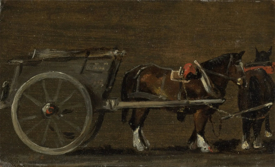 Hevonen ja reki - John Constable