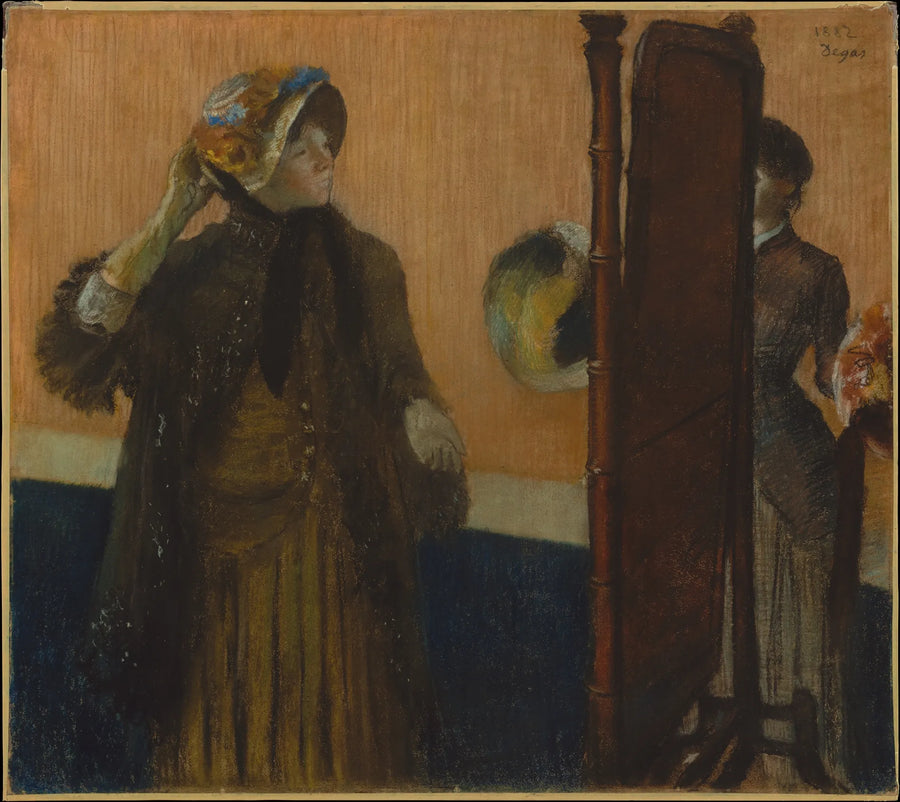 Hatuntekijän luona - Edgar Degas