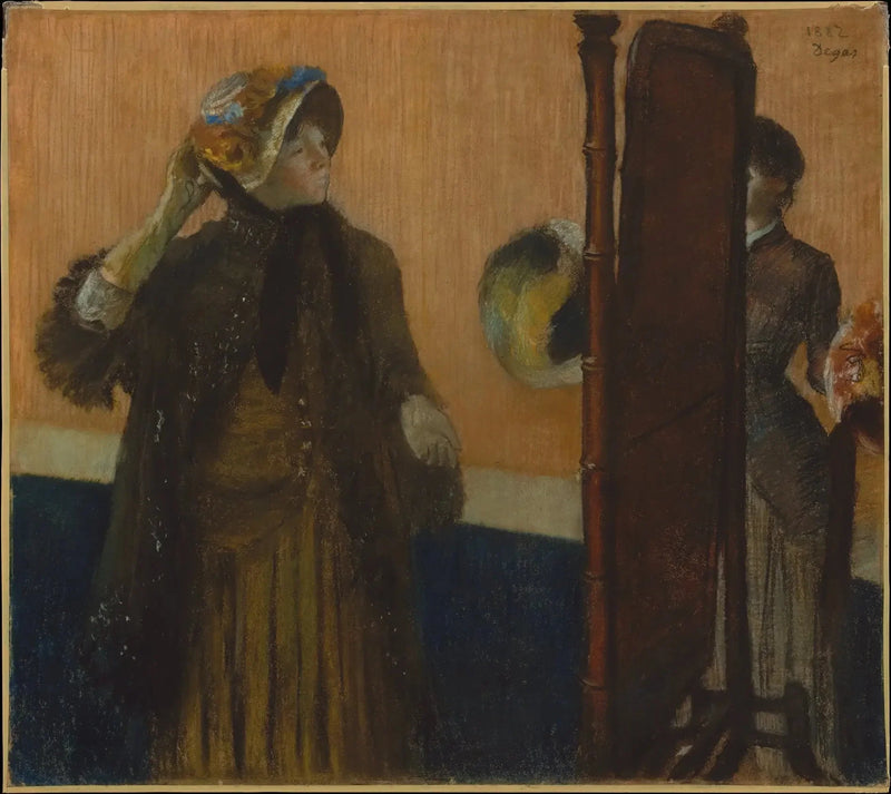 Hatuntekijän luona - Edgar Degas