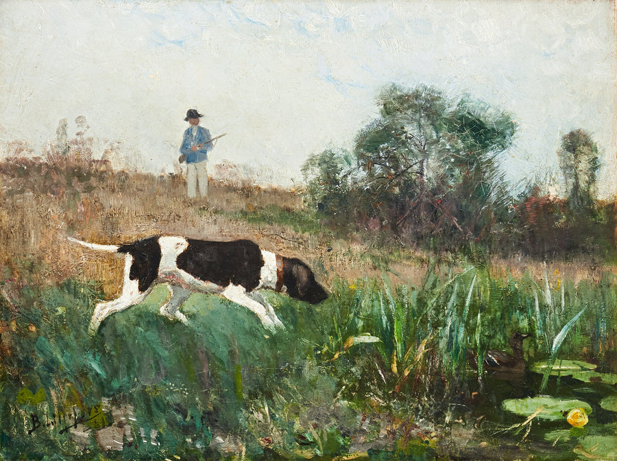 Metsästyskoira - Bruno Liljefors