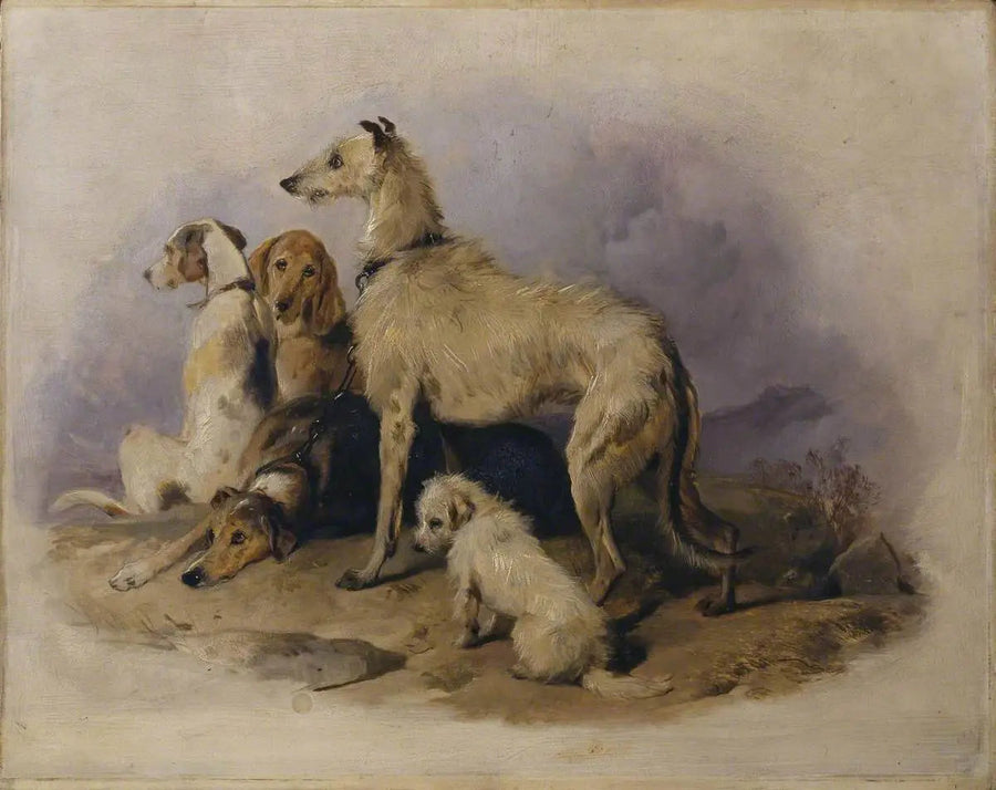 Highlandin koirat - Edwin Henry Landseer