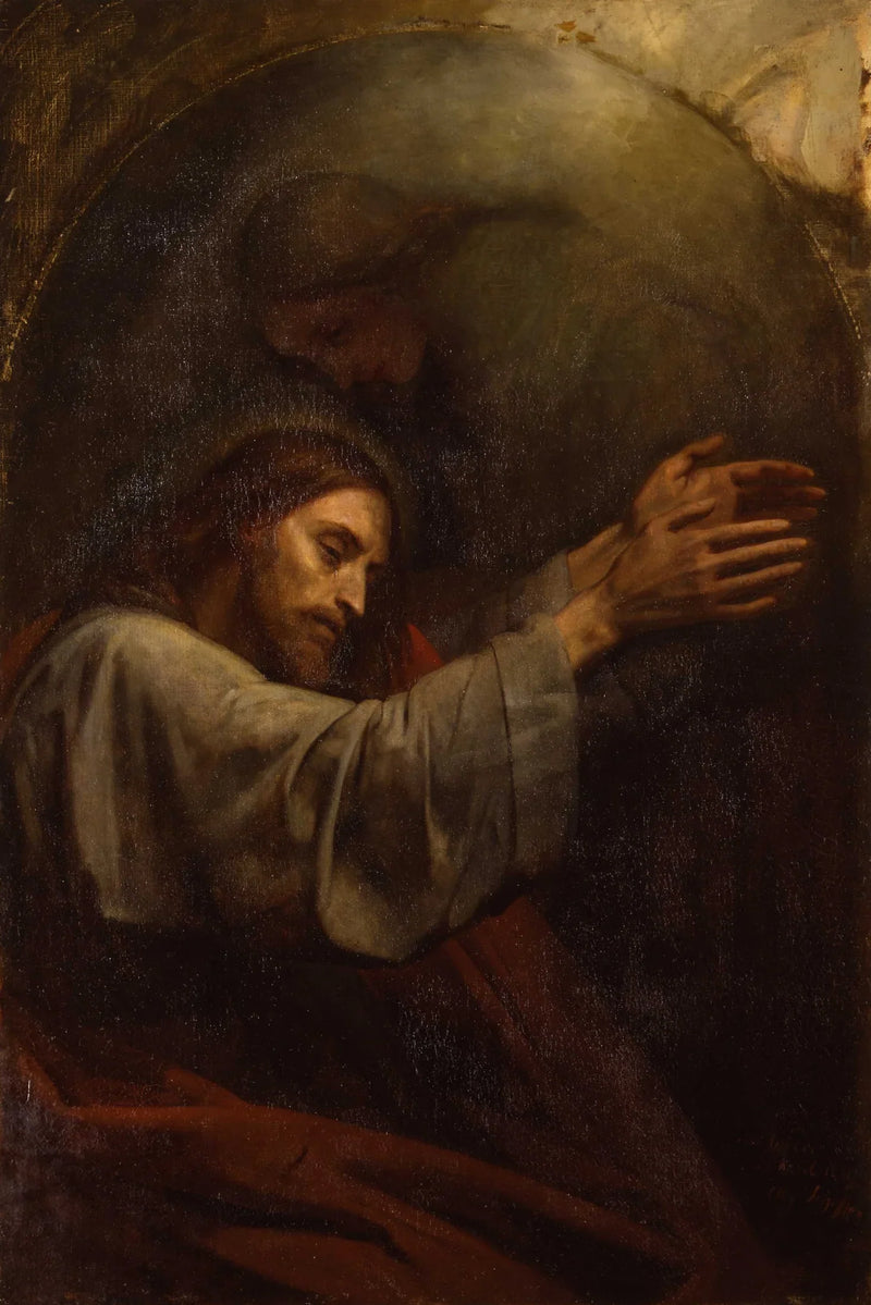 Kristus Getsemaneessa - Ary Scheffer