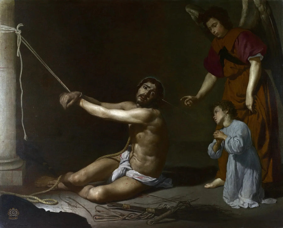 Kristus katselee kristityn sielun kautta - Diego Velázquez