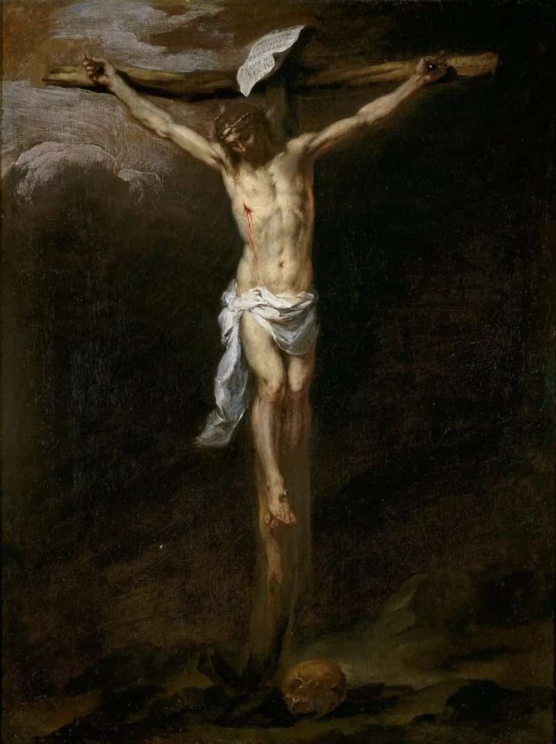 Ristiinnaulittu Kristus - Bartolomé Esteban Murillo