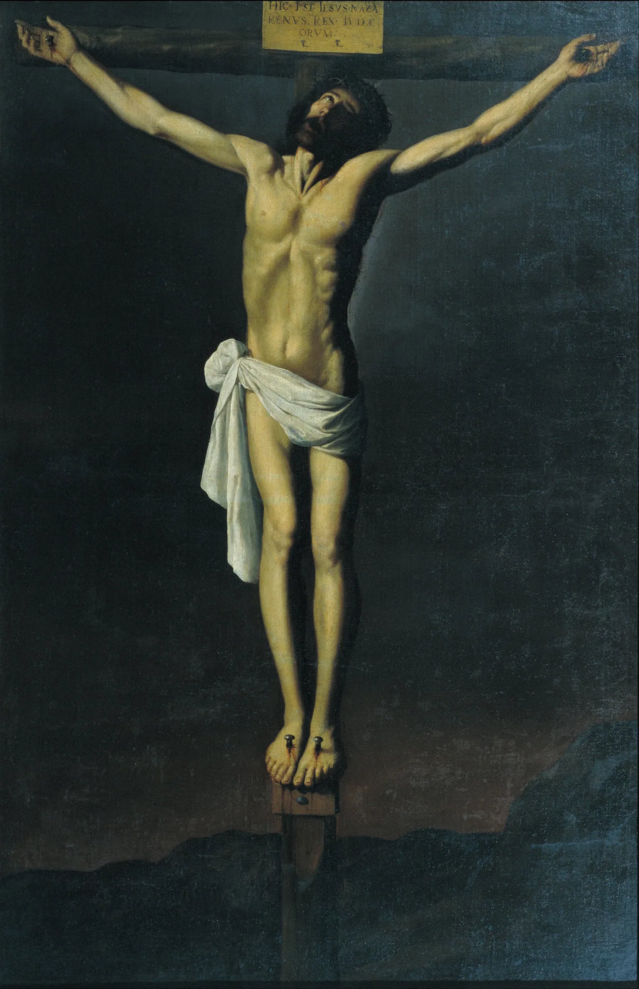 Ristiinnaulittu Kristus - Francisco de Zurbarán