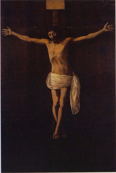 Ristiinnaulittu Kristus - Francisco de Zurbarán