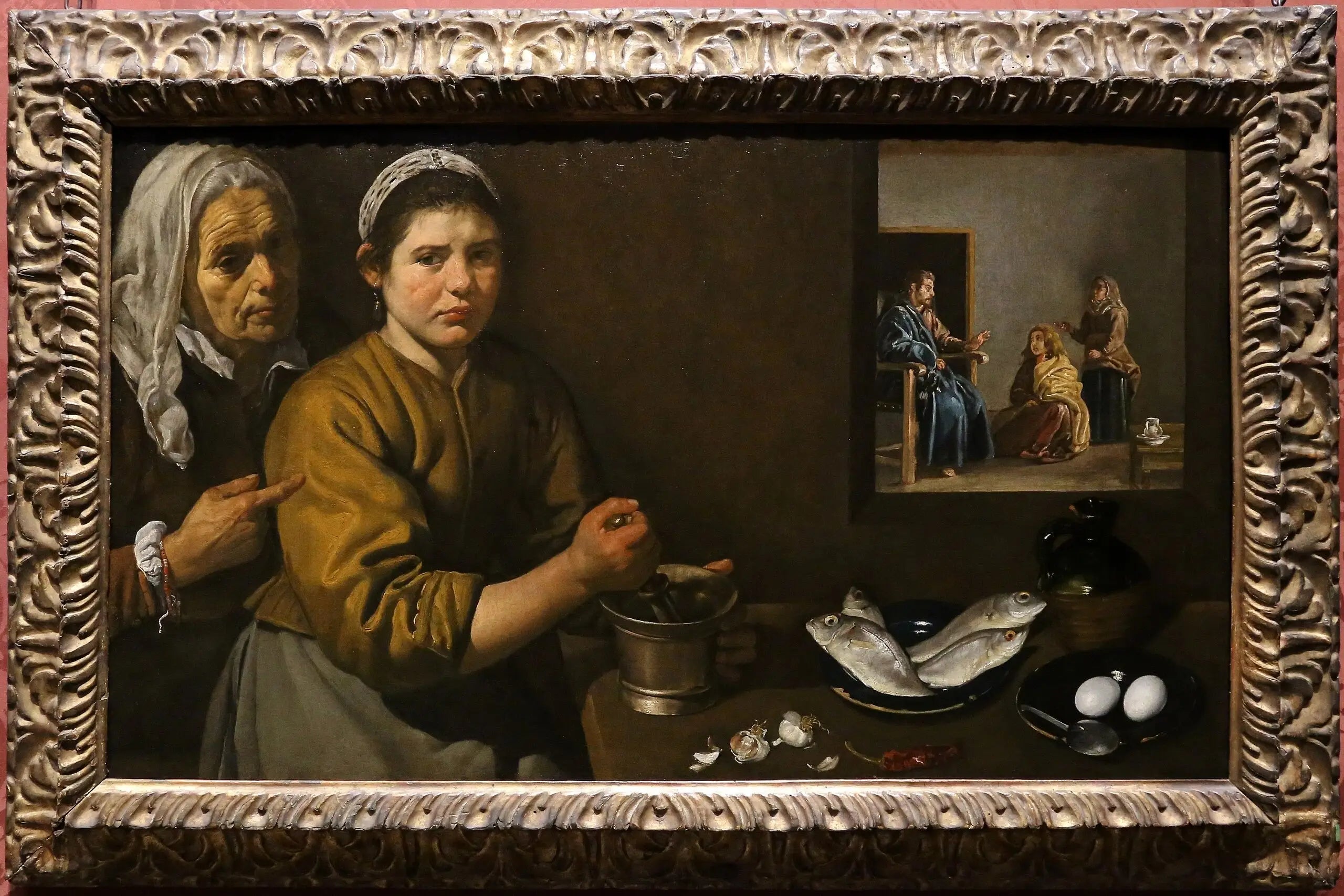 Christ dans la maison de Marthe et Marie - Diego Velázquez - Alpha Reproduction