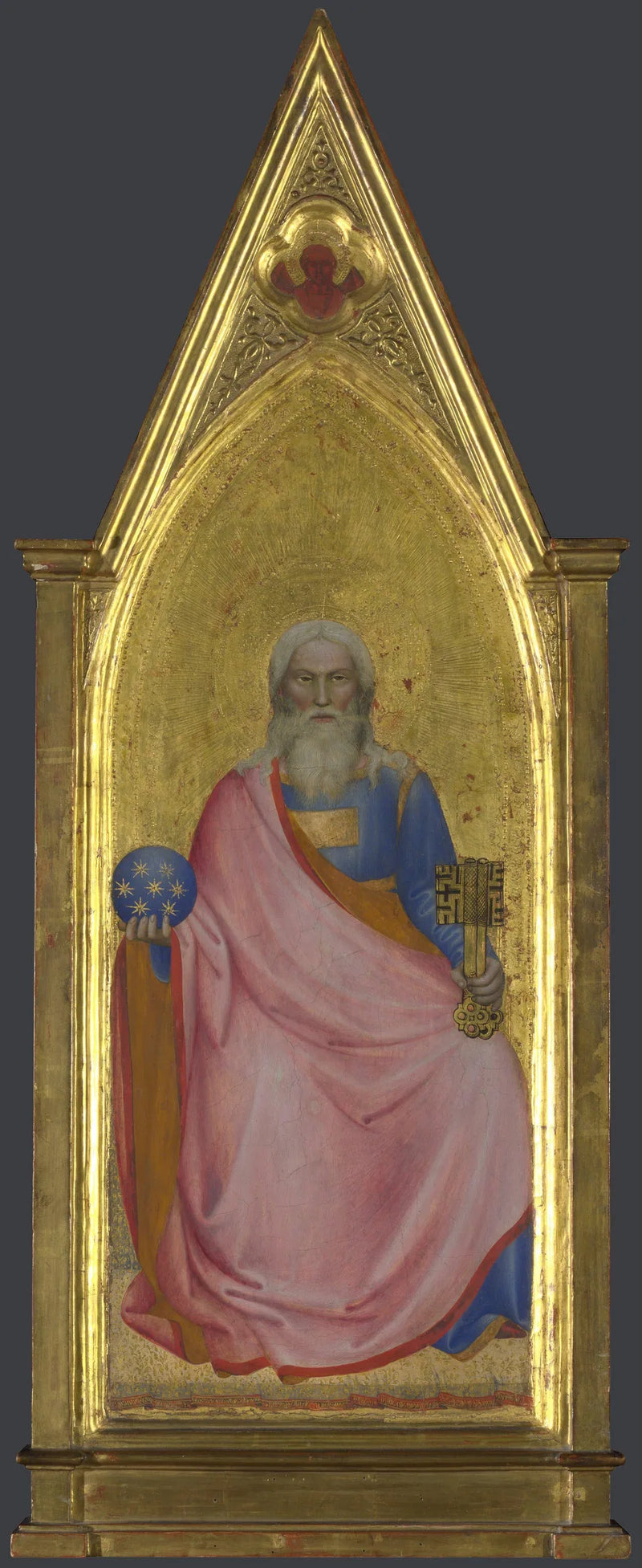 Kristus ilmestys: Keskipilareen paneeli - Giovanni da Milano