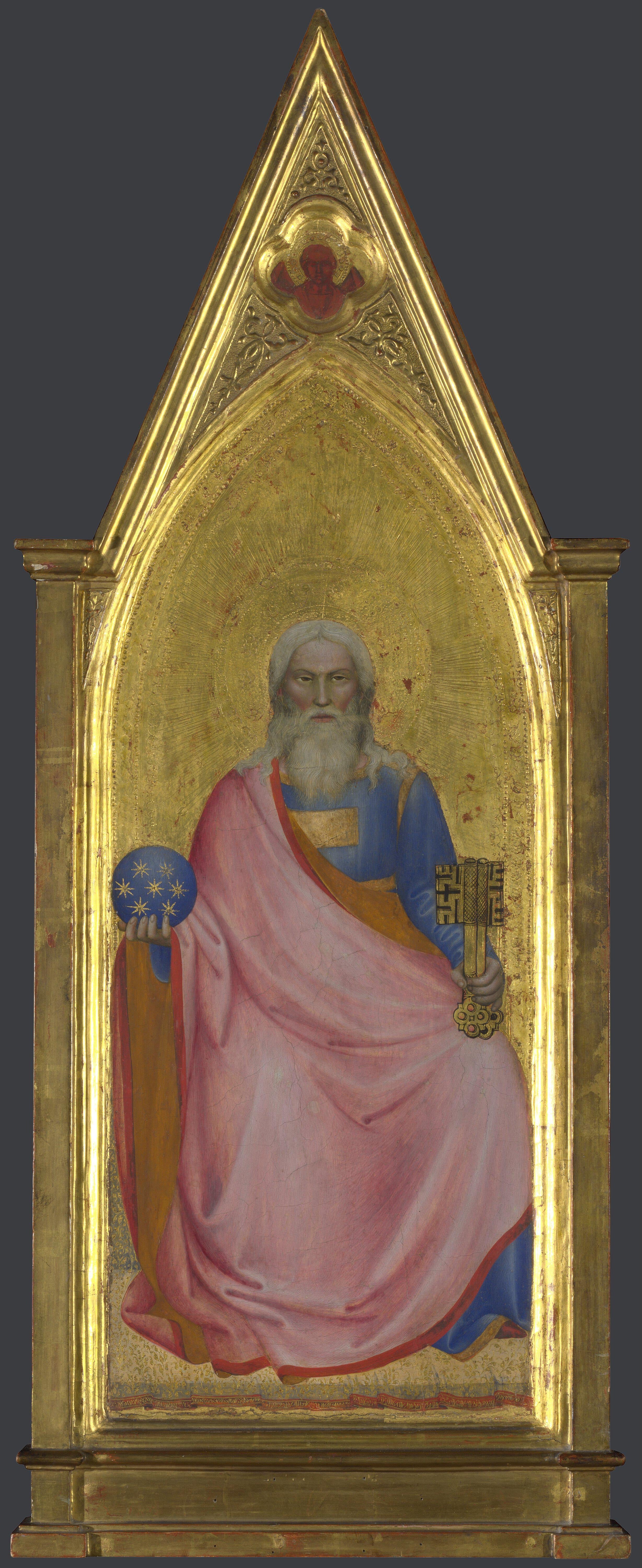 Christ de l’Apocalypse: Panneau du Pinacle Central - Giovanni da Milano - Alpha Reproduction