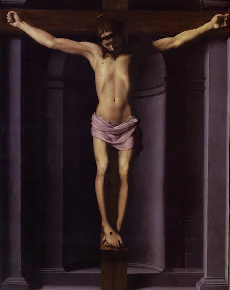 Kristus ristiin - Bronzino