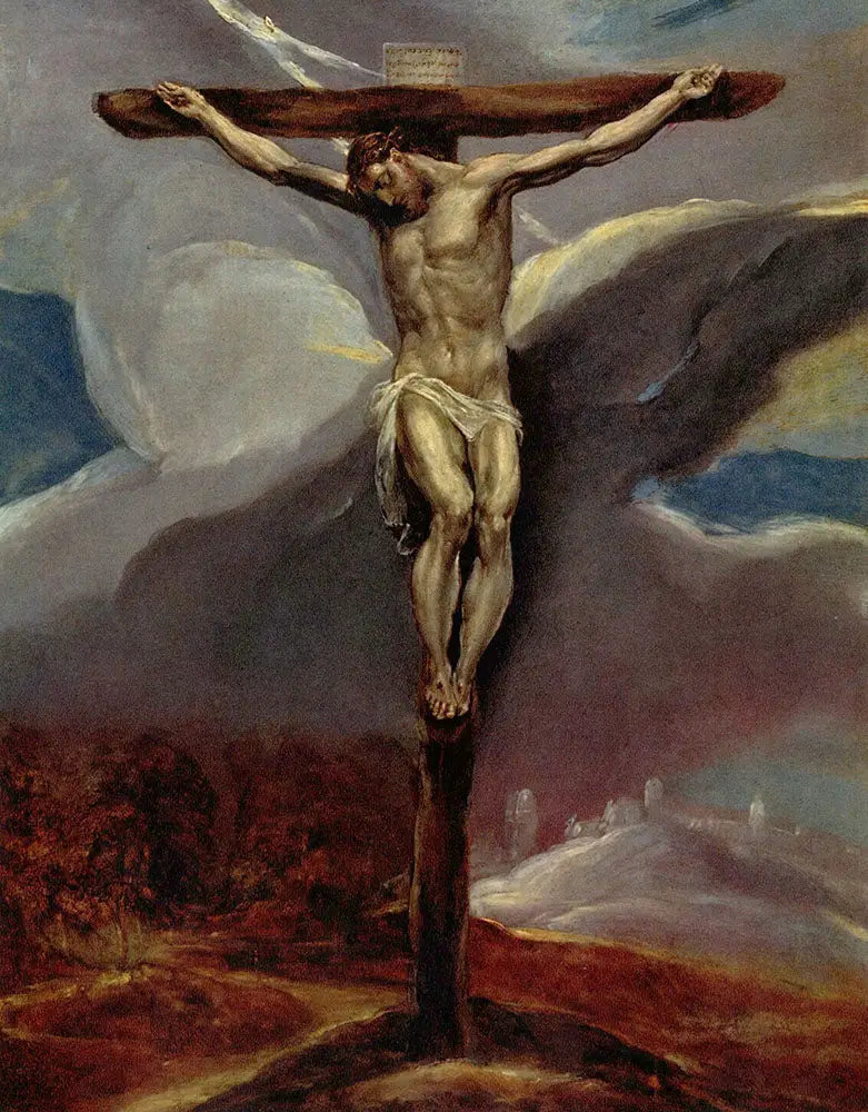 Kristus ristiinnaulittuna - El Greco