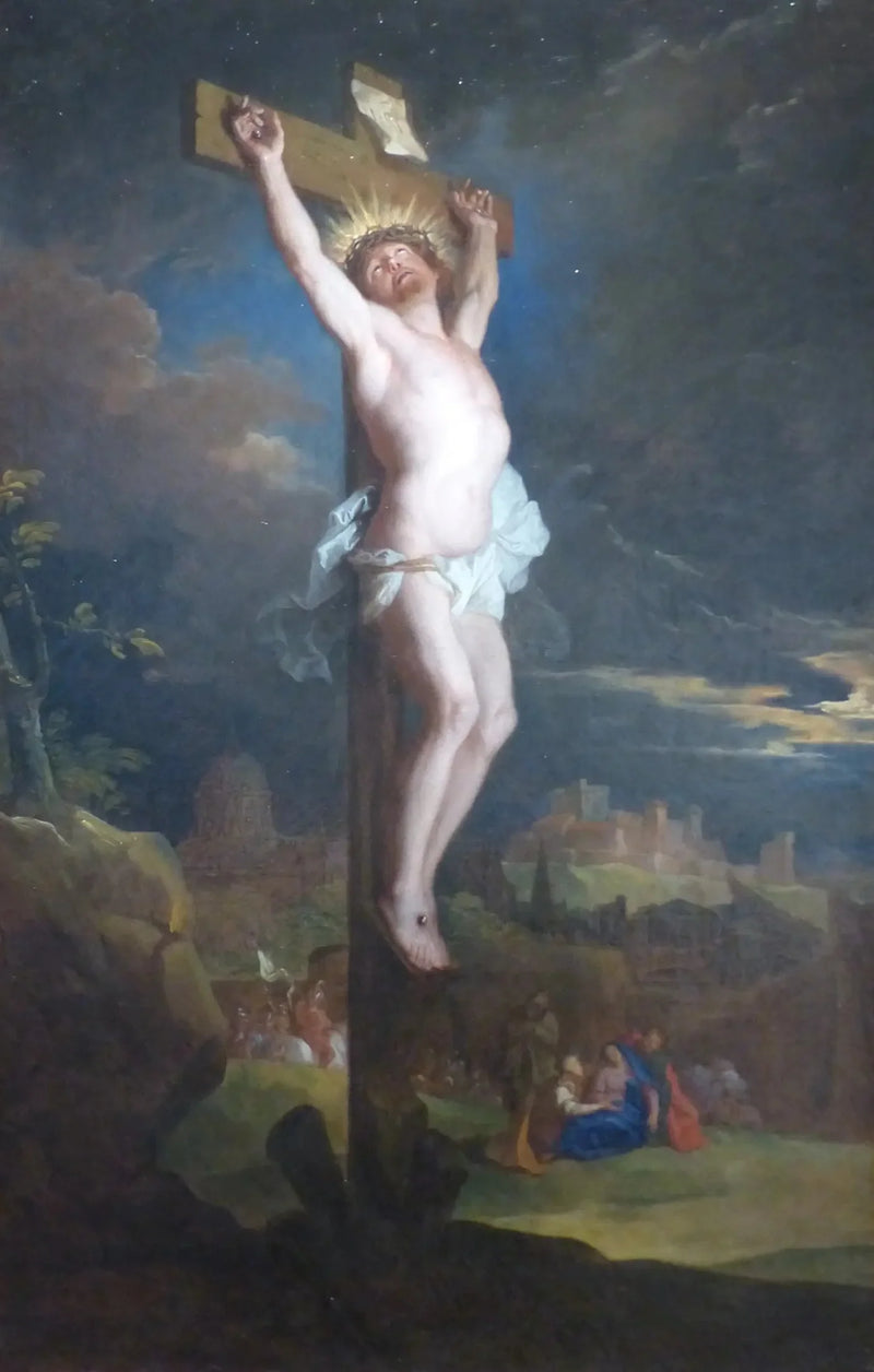Kristus hengittämässä 2 - Hyacinthe Rigaud
