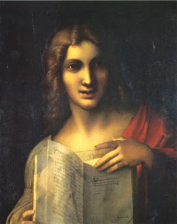 Kristus nuorena - Antonio da Correggio
