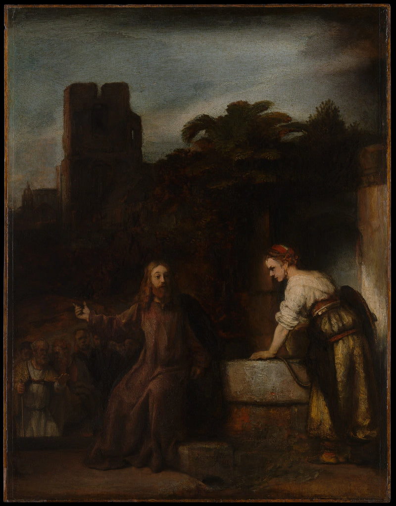 Kristus ja samarialainen - Rembrandt