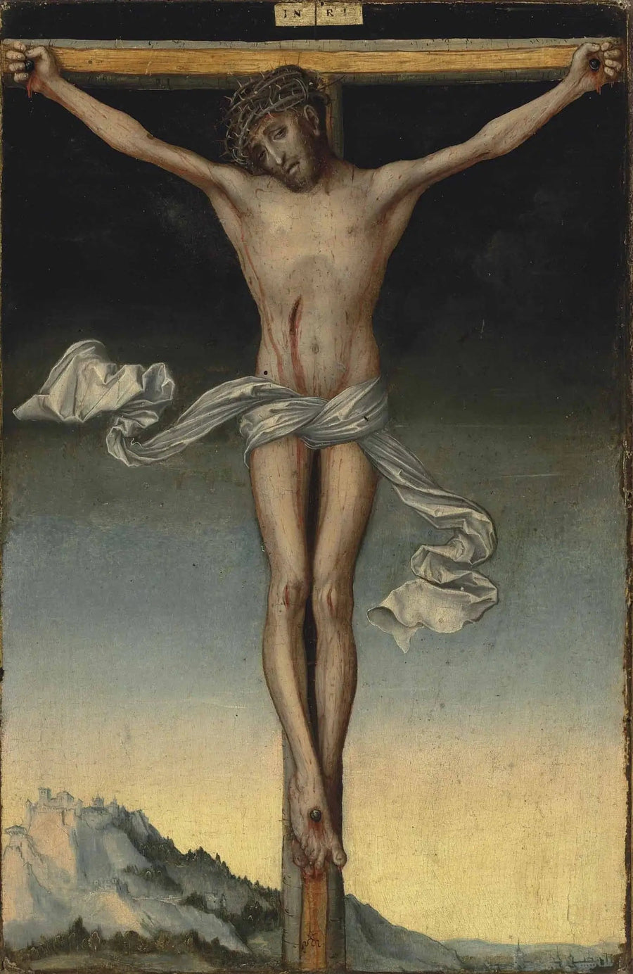 Kristus ristiinnaulittuna - Lucas Cranach vanhempi