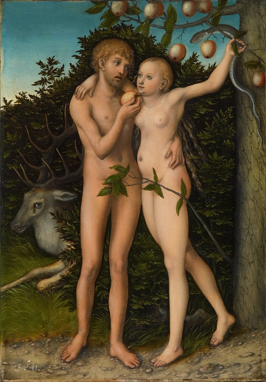 Miehen putoaminen - Lucas Cranach vanhempi