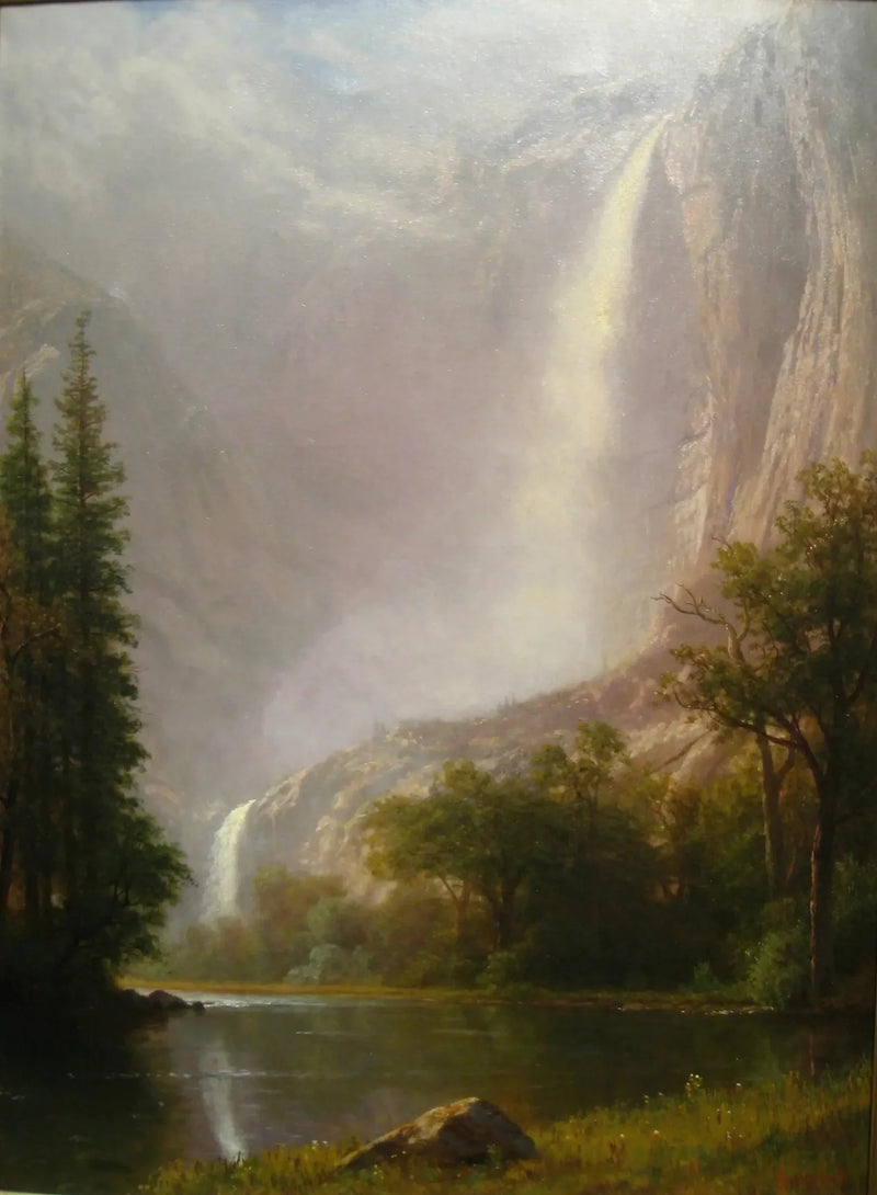 Yosemite-putoukset - Albert Bierstadt