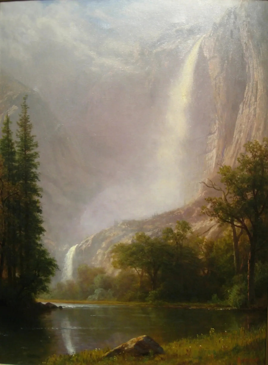Yosemite-putoukset - Albert Bierstadt