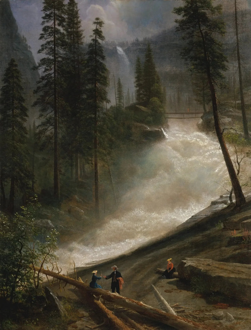 Nevadan putoukset, Yosemite - Albert Bierstadt
