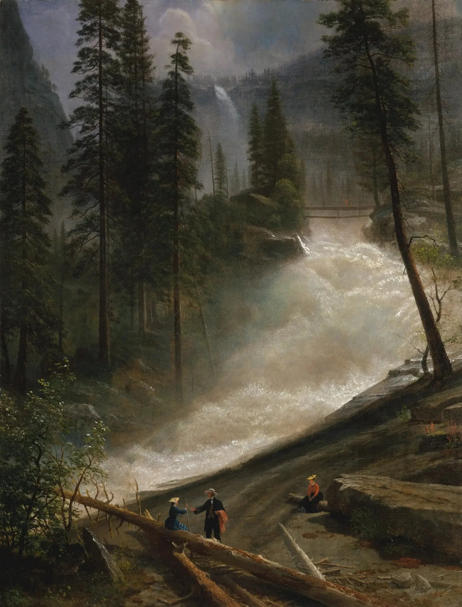 Nevadan putoukset, Yosemite - Albert Bierstadt