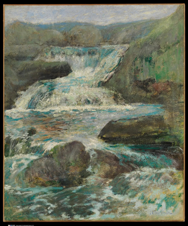 Horseneck-laskut - John Henry Twachtman