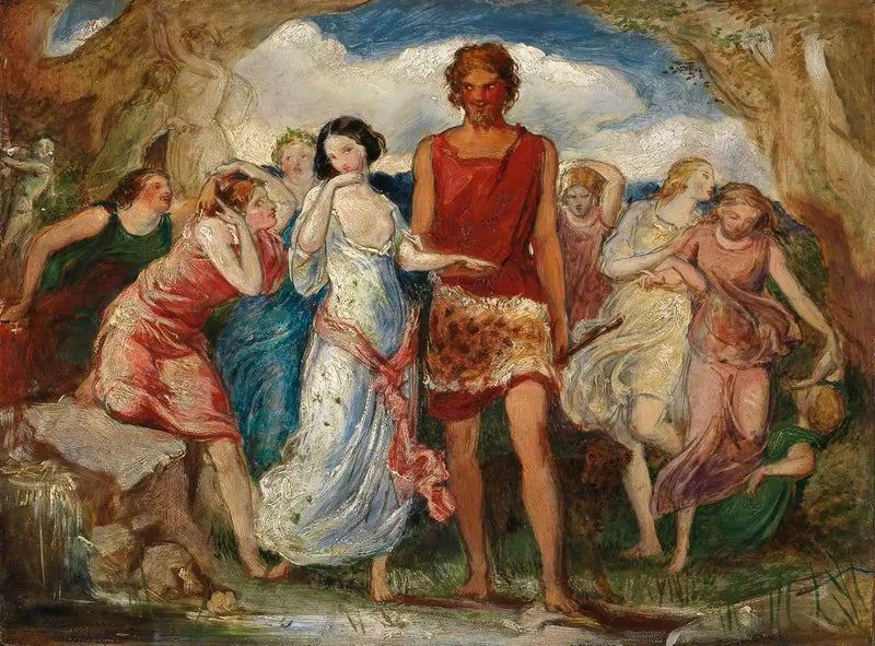 Cimon ja Iphigénie - John Everett Millais