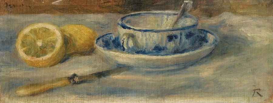 Sitruuna ja Sininen Mukki - Fragmentti - Pierre-Auguste Renoir