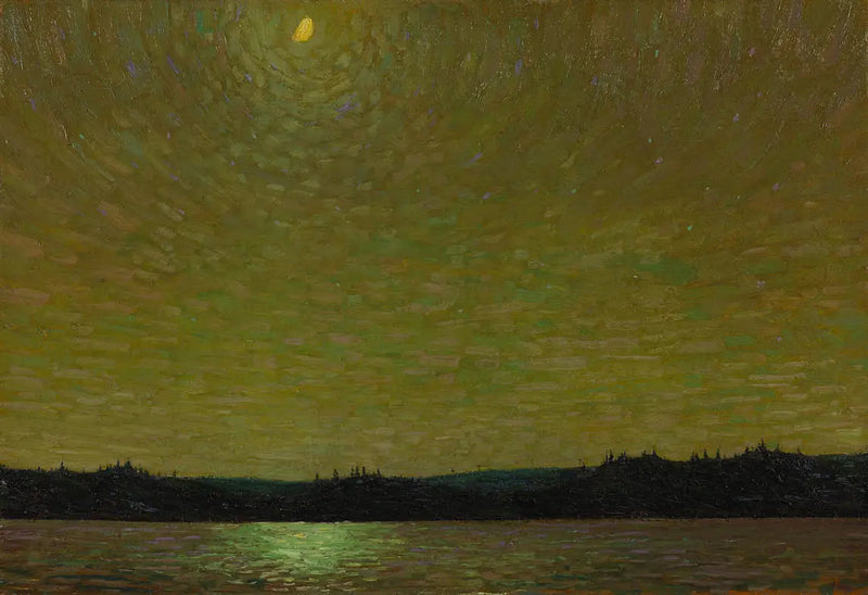 Kuunvalo, alkuilta - Tom Thomson