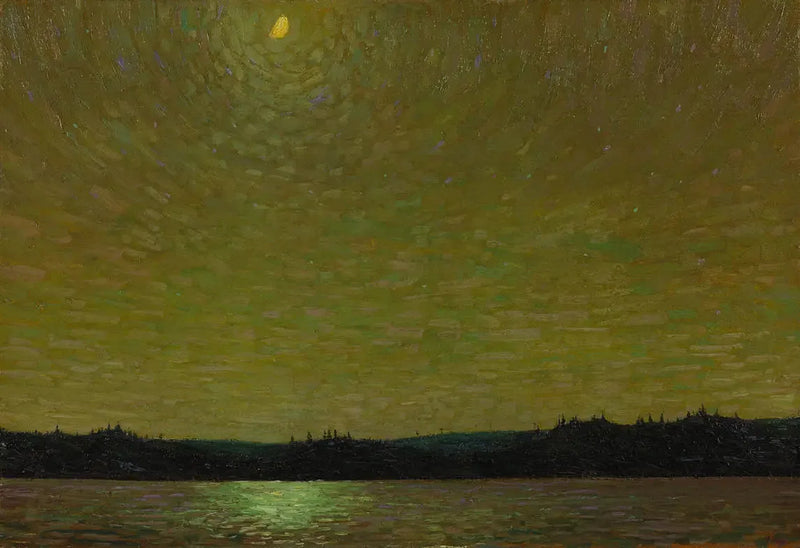 Kuunvalo, alkuilta - Tom Thomson