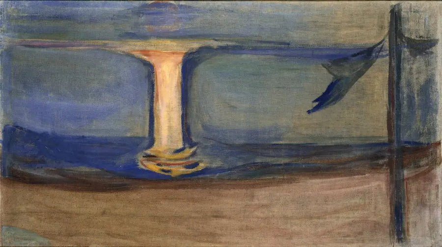 Kuunvalo merellä (Frise Reinhardt) - Edvard Munch