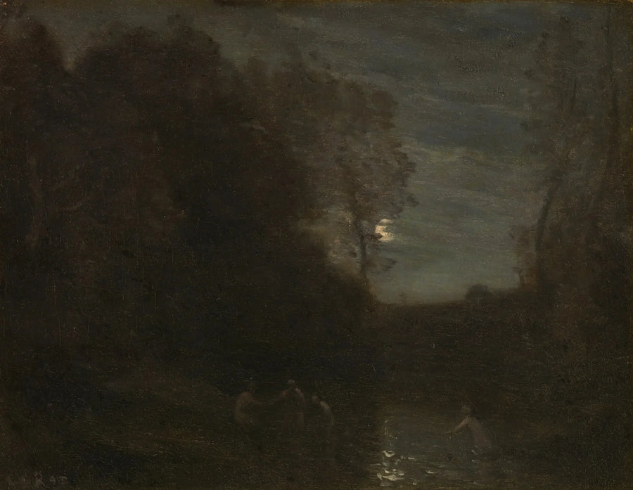 Kuunvalo - Jean-Baptiste Camille Corot