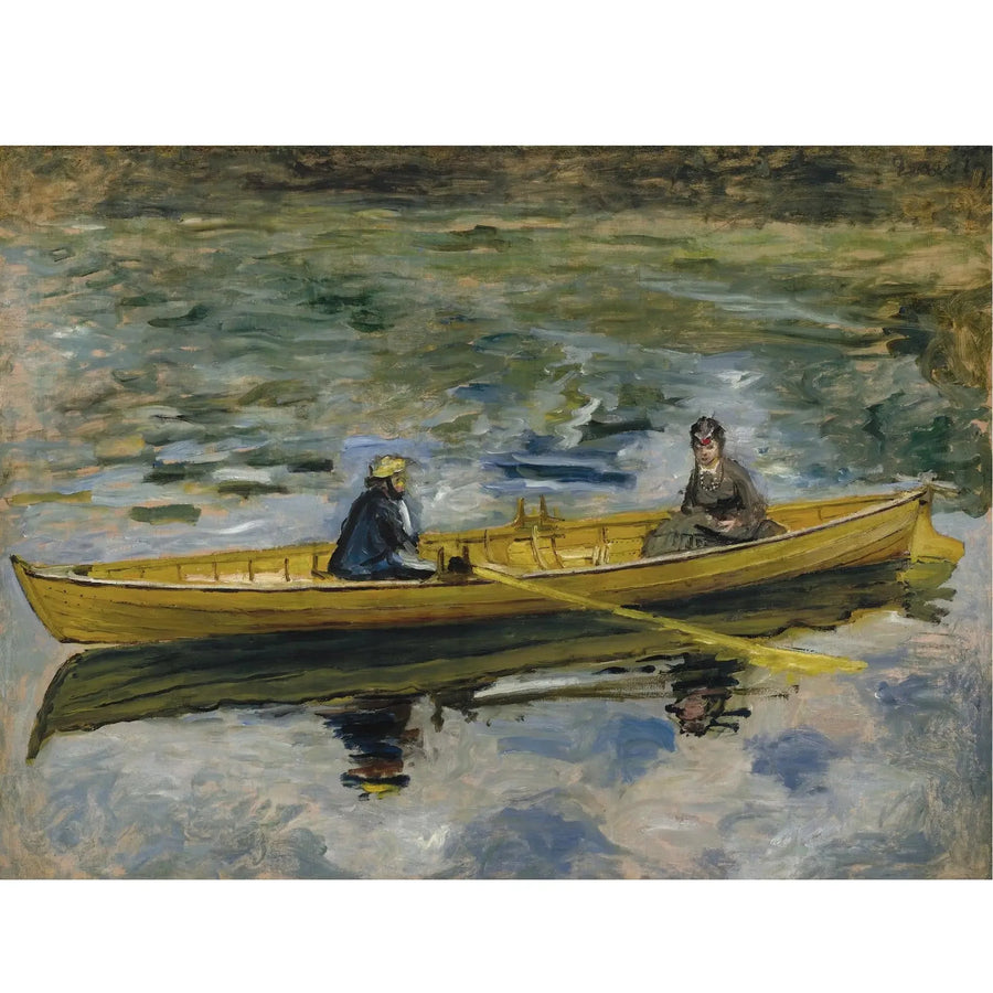 Claude Monet ja Mme Henriot - Pierre-Auguste Renoir